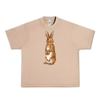 Burro Bunny Easter Urban Heavy Tee - OliviaCreatesArt