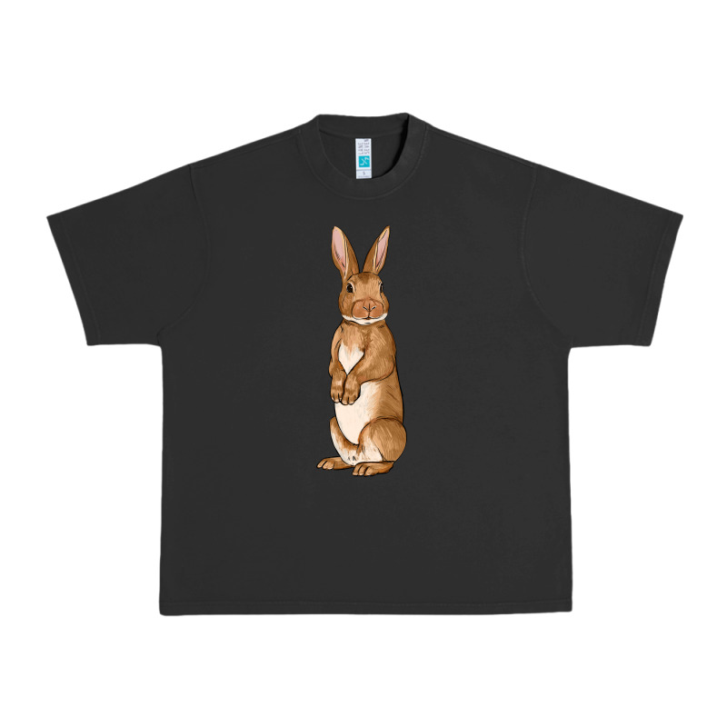 Bunny Easter Urban Heavy Tee by OliviaCreatesArt | Teevron