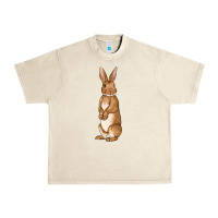 Sandshell Bunny Easter Urban Heavy Tee - OliviaCreatesArt