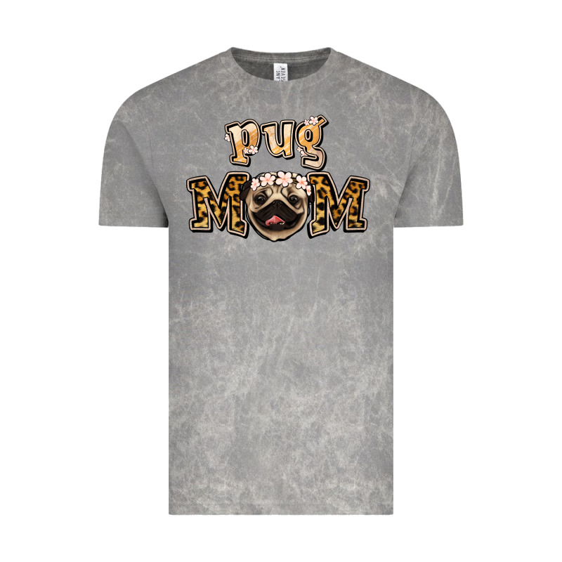 Pug Mom Vintage Tee by Jasminsmagicworld | Teevron