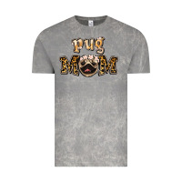 Cloud Rock Pug Mom Vintage Tee - Jasminsmagicworld