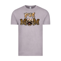 Vintage Zinc Pug Mom Vintage Tee - Jasminsmagicworld