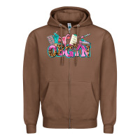 Chestnut obgyn Zipper Hoodie - AdoDesignShop