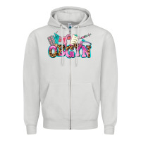 Dove Grey obgyn Zipper Hoodie - AdoDesignShop