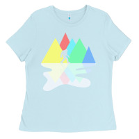 Baby Blue bigfoot t  shirt bigfoot   bigfoot 8 Ladies Tee - linhVisuals