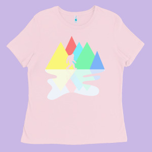 Bigfoot T  Shirt Bigfoot   Bigfoot 8 Ladies Tee Designed By Linhvisuals