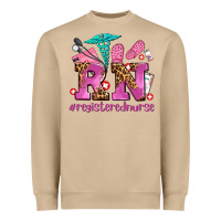 Mushroom registered nurse with crocs Heavyweight Sweatshirt - AdoDesignShop