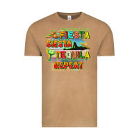 Vintage Camel Fiesta siesta tequila repeat Vintage Tee - FaDigitalArtStudio