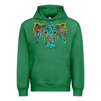 Emerald thunderbird Urban Hoodie - JahusDesignShop