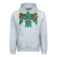 Heather Grey thunderbird Urban Hoodie - JahusDesignShop