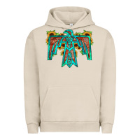 Pigment French Oak thunderbird Urban Hoodie - JahusDesignShop
