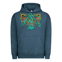 Pigment Midnight Navy thunderbird Urban Hoodie - JahusDesignShop