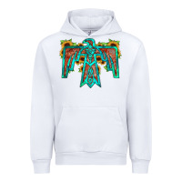 White thunderbird Urban Hoodie - JahusDesignShop