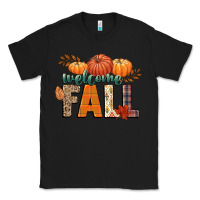Black welcome fall Classic Tee - CowGirlArtShop