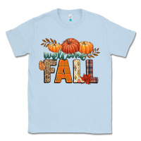 Dusty Blue welcome fall Classic Tee - CowGirlArtShop
