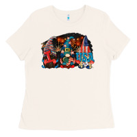Bone i love usa gnomes 4th of july Ladies Tee - CowGirlArtShop