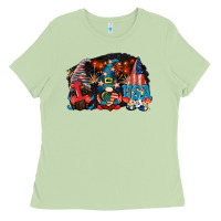 Matcha i love usa gnomes 4th of july Ladies Tee - CowGirlArtShop