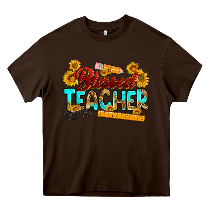 Blessed Teacher Heavy Core Tee by RanaPortraitStore | Teevron