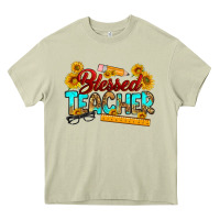Mossy blessed teacher Heavy Core Tee - RanaPortraitStore