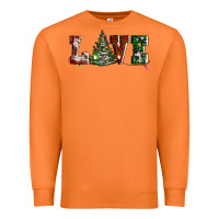 Carrot love christmas tree Premium Sweatshirt - AdoDesignShop