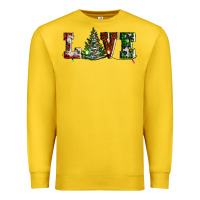 Lemon love christmas tree Premium Sweatshirt - AdoDesignShop