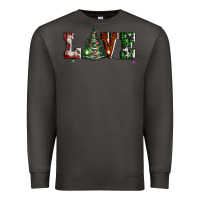 Smoke love christmas tree Premium Sweatshirt - AdoDesignShop