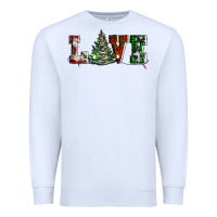 White love christmas tree Premium Sweatshirt - AdoDesignShop
