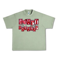 Oil Green Heart breaker Valentine's Day Urban Heavy Tee - FaDigitalArtStudio