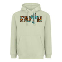 Matcha faith thanksgiving cross Heavyweight Hoodie - AdoDesignShop
