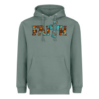 Sage faith thanksgiving cross Heavyweight Hoodie - AdoDesignShop