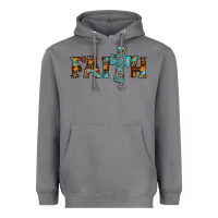 Faith Thanksgiving Cross Heavyweight Hoodie | Teevron