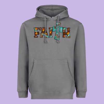 Faith Thanksgiving Cross Heavyweight Hoodie Designed By Adodesignshop