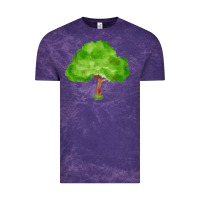 Cloud Purple tree fa element 1 Vintage Tee - FaDigitalArtStudio