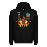 Black farm life rooster Premium Hoodie - SublimationCraftShop