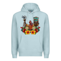 Blue Mist farm life rooster Premium Hoodie - SublimationCraftShop