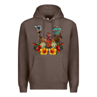 Coffee farm life rooster Premium Hoodie - SublimationCraftShop