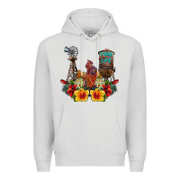 Dove Grey farm life rooster Premium Hoodie - SublimationCraftShop