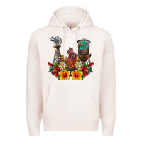 Pale Pink farm life rooster Premium Hoodie - SublimationCraftShop