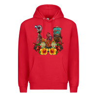 Red farm life rooster Premium Hoodie - SublimationCraftShop