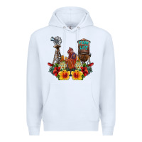 White farm life rooster Premium Hoodie - SublimationCraftShop