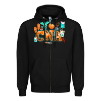 Black cna Zipper Hoodie - AdoDesignShop