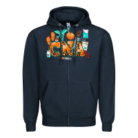 Navy cna Zipper Hoodie - AdoDesignShop