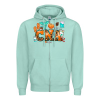 Seafoam cna Zipper Hoodie - AdoDesignShop