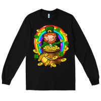 Black Dwarf Cauldron St. Patricks Long Sleeve Tee - BundleAndBundleShop