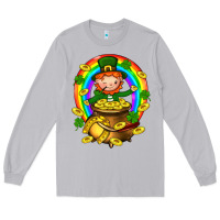 Moon Dust Dwarf Cauldron St. Patricks Long Sleeve Tee - BundleAndBundleShop