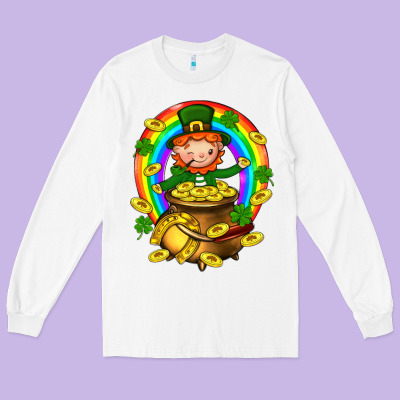 Dwarf Cauldron St. Patricks Long Sleeve Tee Designed By Bundleandbundleshop