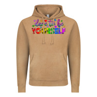 Western Dare To Be Yourself Lgbtq Vintage Hoodie | Teevron