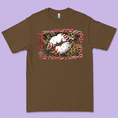 Baseball Lips Premium Tee Designed By Jasminsmagicworld
