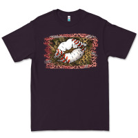 Plum Baseball Lips Premium Tee - Jasminsmagicworld