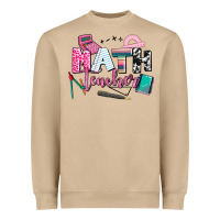 Mushroom math teacher Heavyweight Sweatshirt - AdoDesignShop